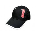 Gorra RAPALA negra con rejilla.