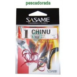 Anzuelo Sasame Chinu Red F-712