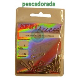 Sert Access XT Grapa Split Simple Niquelada