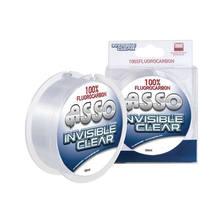 Fluorocarbono ASSO INVISIBLE CLEAR