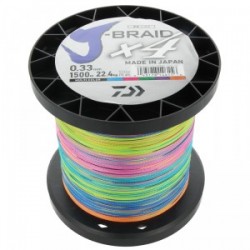J-BRAID X4 DAIWA multicolor