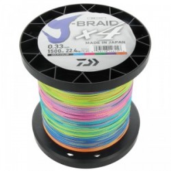 J-BRAID X4 DAIWA multicolor