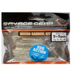 KIT VINILOS SAVAGE GEAR LRF MICRO SANDEEL VALUE KIT 