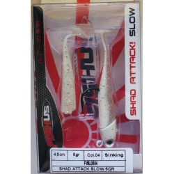 FISHUS SHAD ATTACK SLOW 4.5cm 6g Color:04