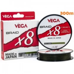 Trenzado VEGA Braid x8 Color: Moss Green