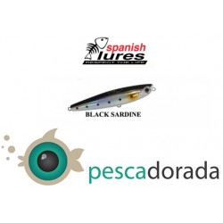 SPANISH LURES SPARROW 90mm 13gr Color: Black Mullet