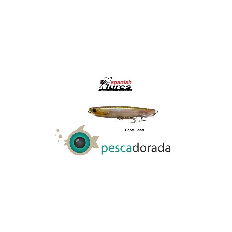 SPANISH LURES SPARROW 90mm 13gr Color: Ghost Shad