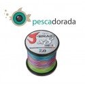 J-BRAID X8 DAIWA multicolor 1500m