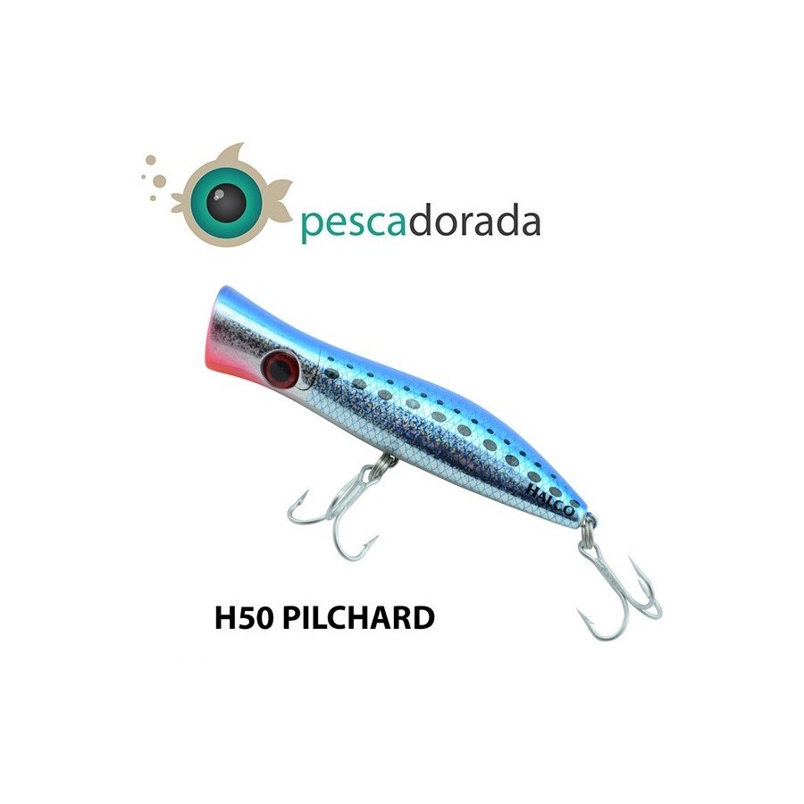 Halco Roosta Popper 105 mm 30 gr Color:h50 Pilchard