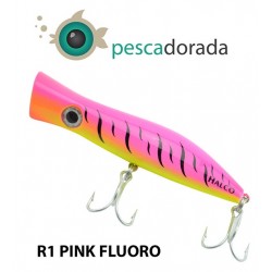Halco Roosta Popper 105 mm 30 gr Color:R1 Pink Fluoro