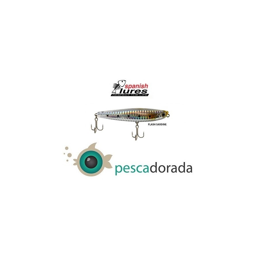 SPANISH LURES SPARROW 90mm 13gr Color: Flash Sardine