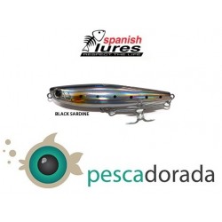 SPANISH LURES SPARROW 90mm 13gr Color: Black Sardine