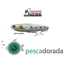 SPANISH LURES SPARROW 90mm 13gr Color: White Sardine
