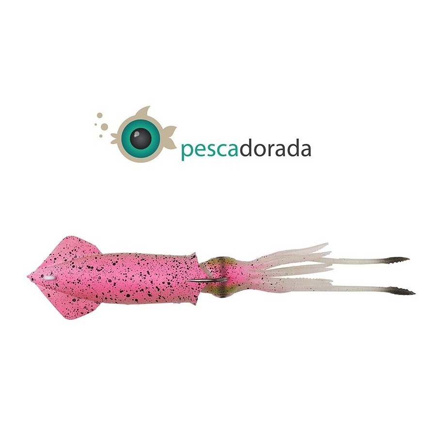  Savage Gear 3D TPE Swim Squid 95mm 10gr Color: Pink Glow (2 pcs)
