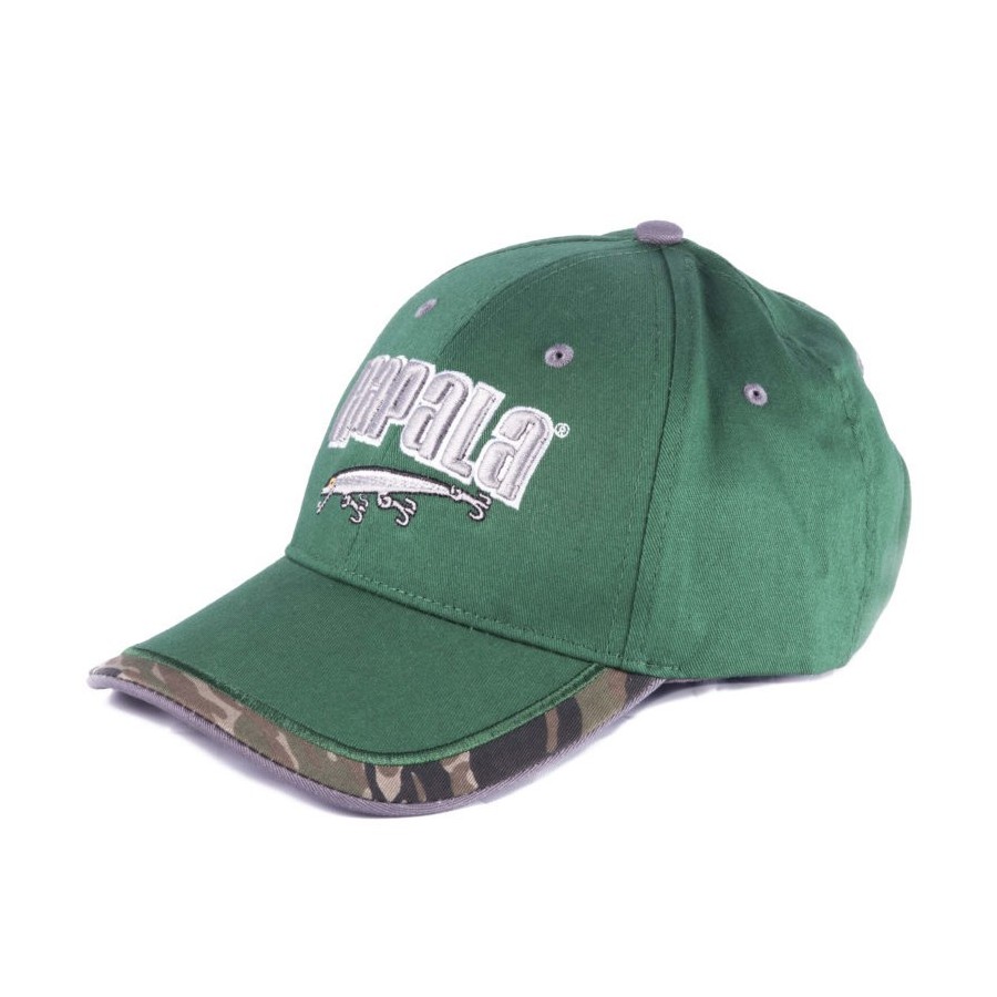 GORRA RAPALA VERDE CAMUFLAJE 