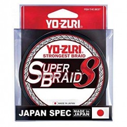 YO-ZURI SUPER BRAID 8  300m 5colores