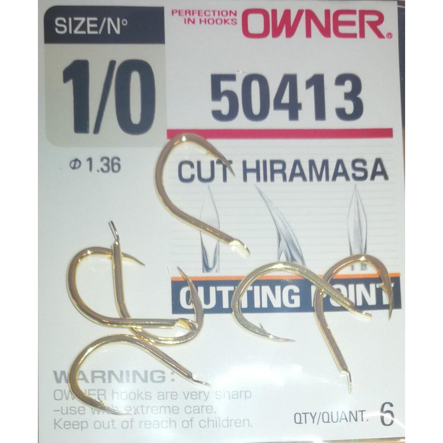 ANZUELO OWNER CUT HIRAMASA 50413