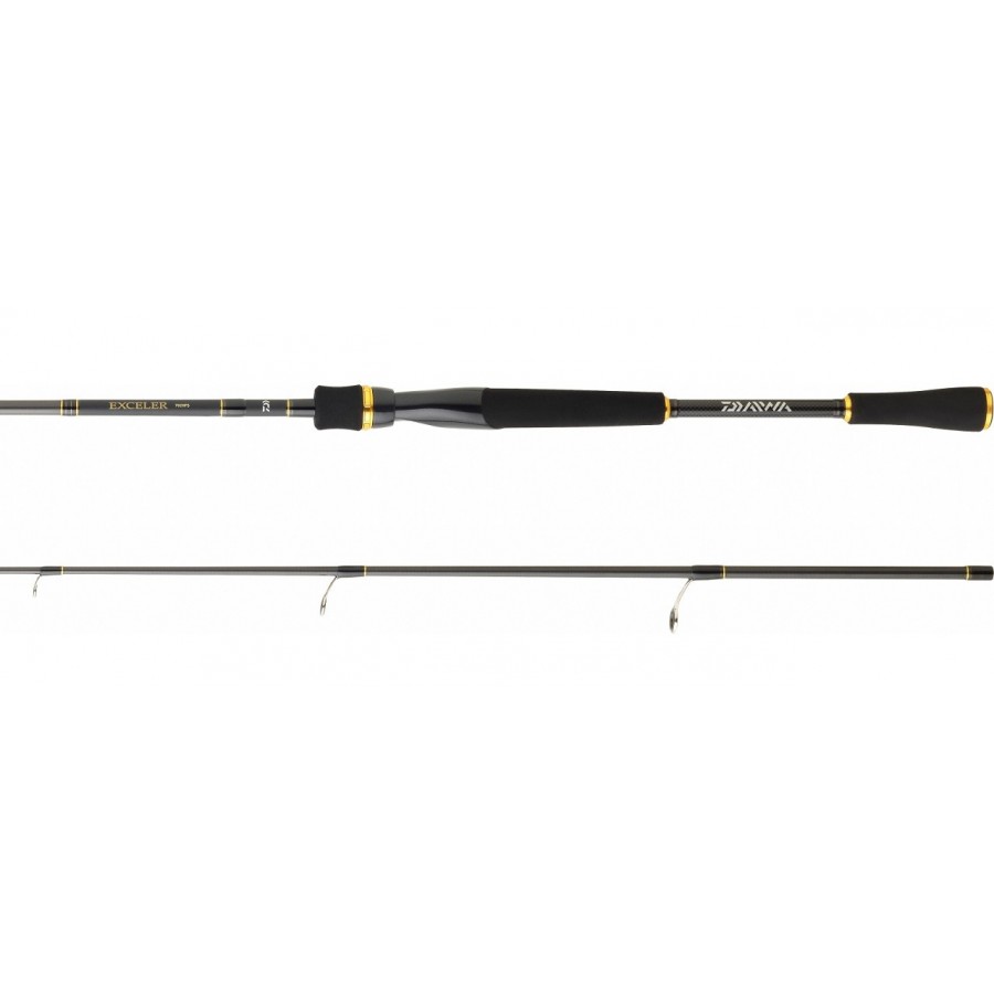 Canne à Pêche Daiwa Exceler Spin – Longueur 2,40m, Poids De Lancer 10-40g, Puissance 140g, Neuve
