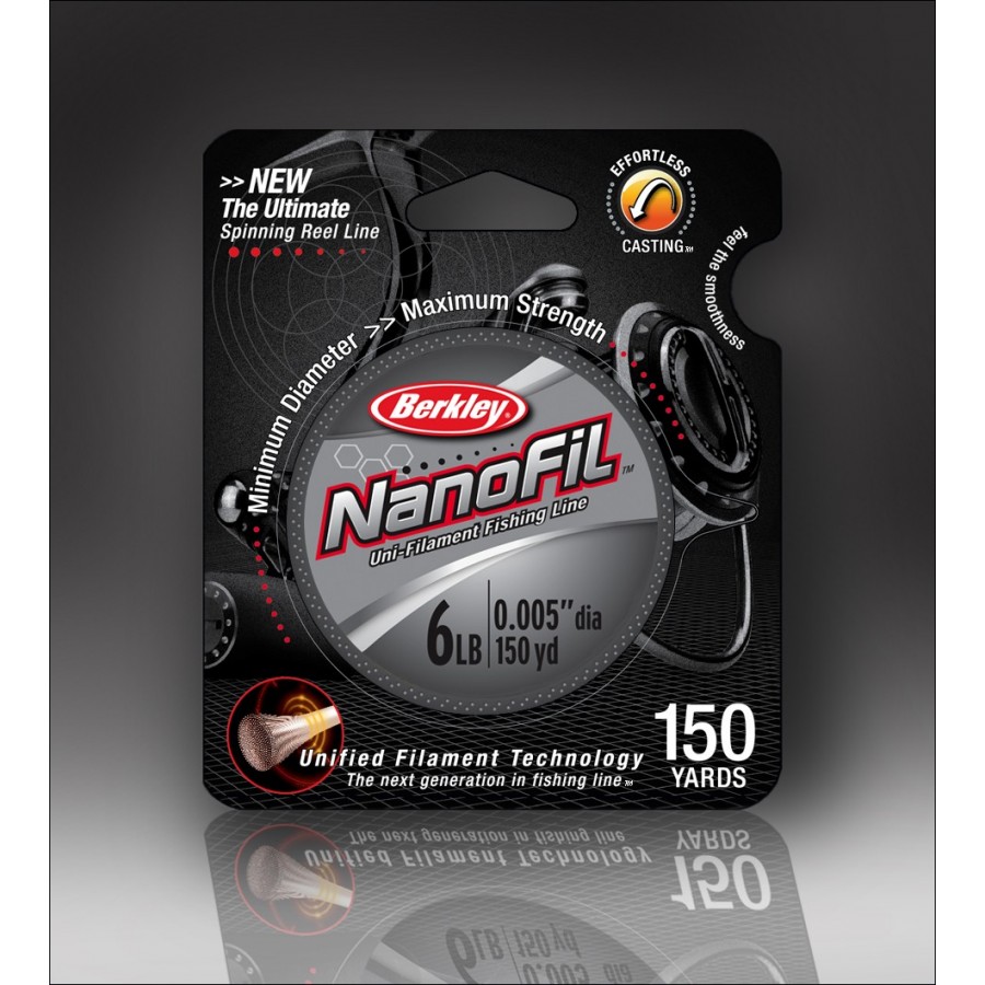 Berkley NanoFil® Uni-filament Fishing Line 6lb