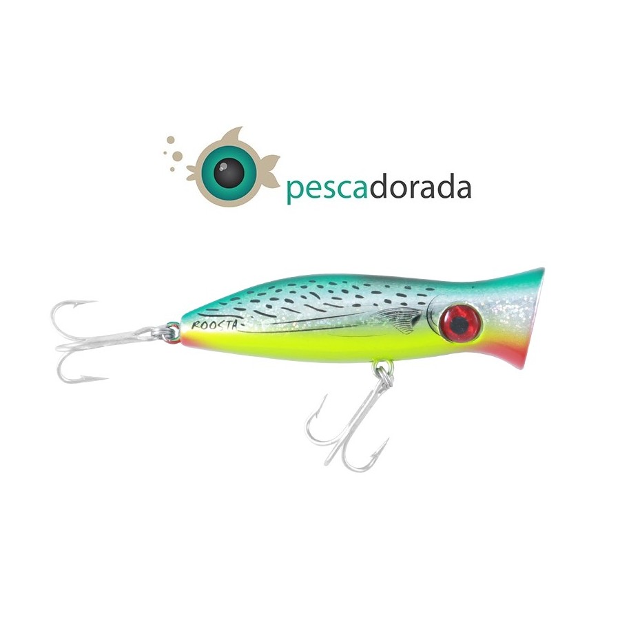 Halco Roosta Popper 80 mm 16 gr Color:H69 Bonito