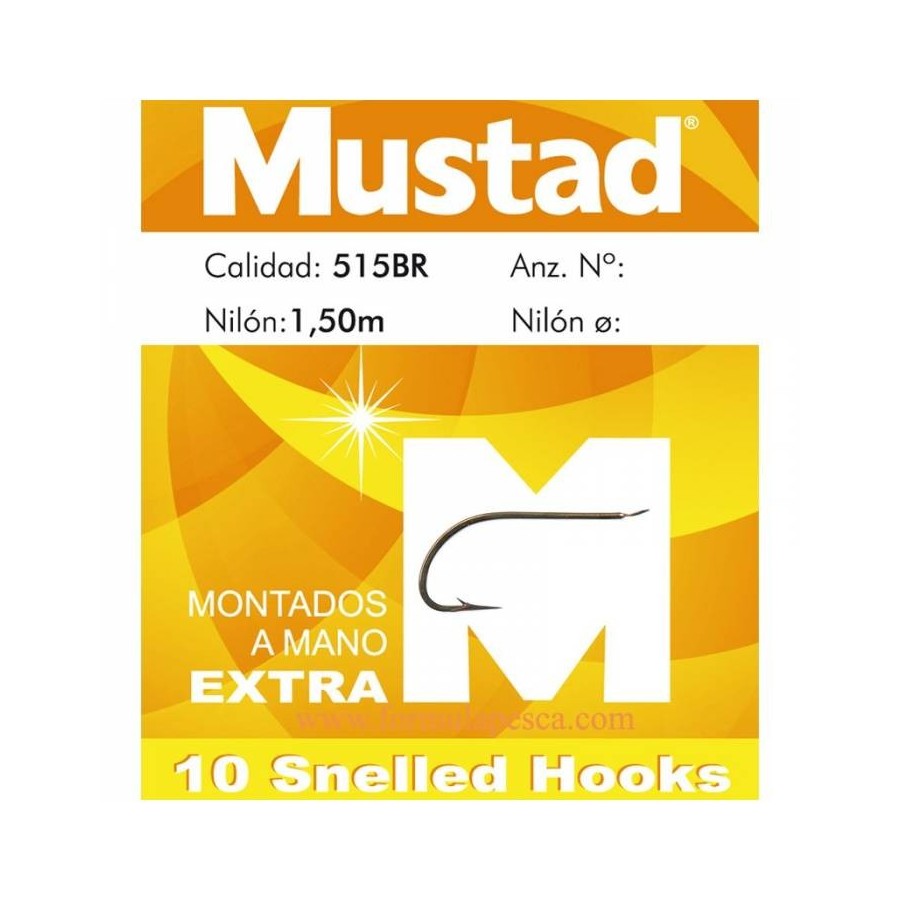 ANZUELOS MONTADOS MUSTAD 515BR