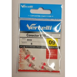 CONECTOR RÁPIDO CON PERLA TERMORETRÁCTIL VERCELLI B/6