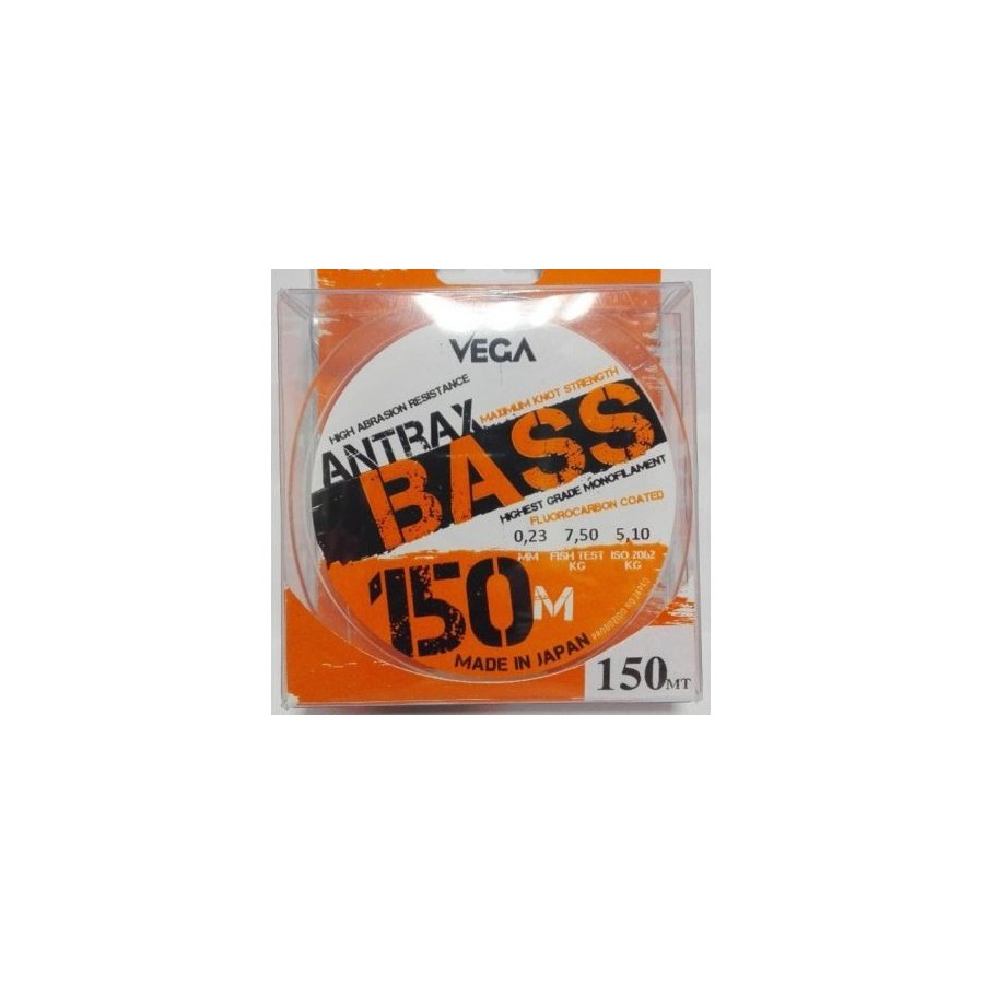 Hilos VEGA ANTRAX BASS 150 mts 