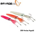 Savage Gear 3D Swim Squid Jig 25cm  400g - Pink glow