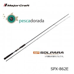 MAJOR CRAFT SOLPARA SPX-862E 2.5-3.5 egi  0.4-1.2 PE