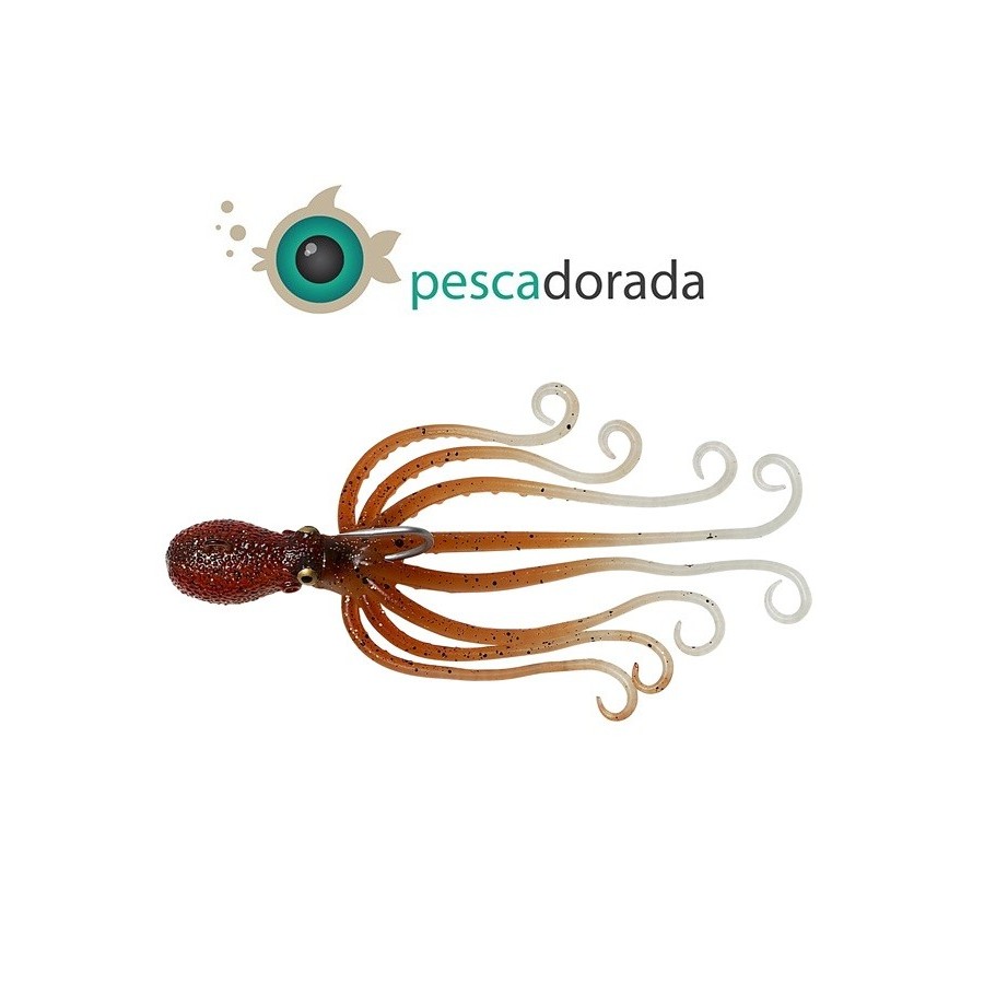 Savage Gear 3D OCTOPUS 20cm 185gr Color:Brown Glow