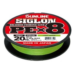 Sunline Siglon PE x8 300 m Light Green