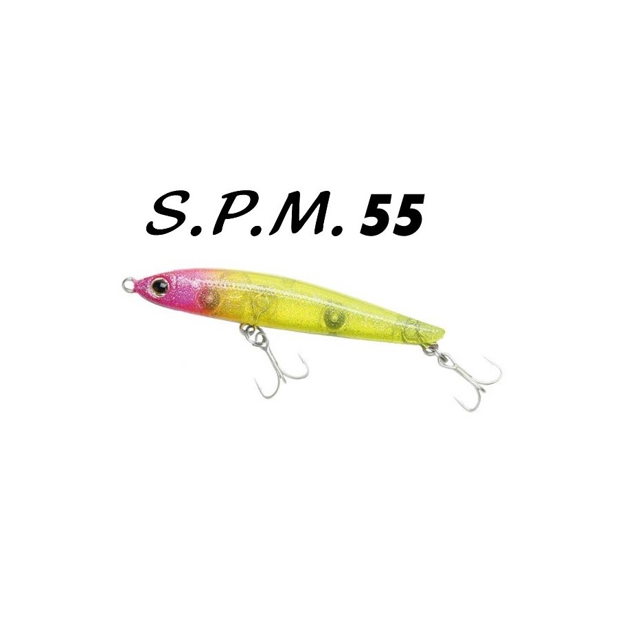 Leurre Bassday SPM 55 C-87 - Crayon Coulant 55mm 3.2g Pour Pêche En Mer