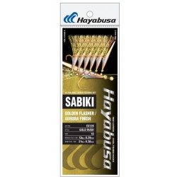 HAYABUSA Sabiki Gold Rush EX128 Nº16 24 lbs
