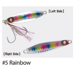 JIG HAYABUSA Jack Eye Shot Slow Wide 40g Color: 5 Rainbow