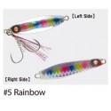 JIG HAYABUSA Jack Eye Shot Slow Wide 60g Color: 5 Rainbow