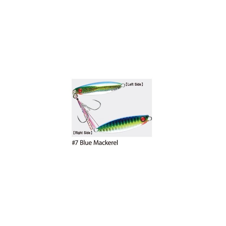 JIG HAYABUSA Jack Eye Shot Slow Wide 60g Color: 7 Blue Mackerel