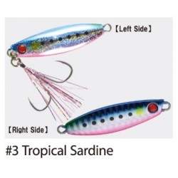 JIG HAYABUSA Jack Eye Shot Slow Wide 30g Color: 3 Tropical Sardine