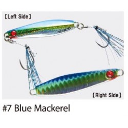 JIG HAYABUSA Jack Eye Shot Slow Slim 10g Color: 7 Blue Mackerel