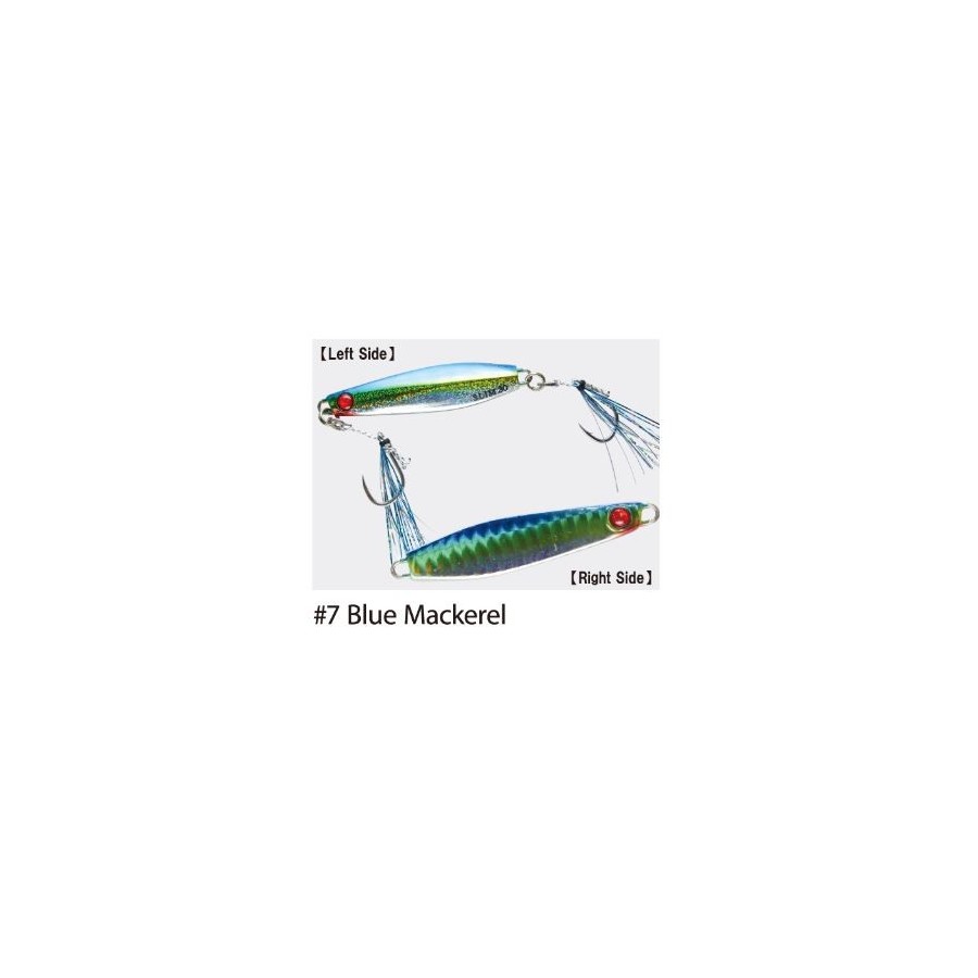 JIG HAYABUSA Jack Eye Shot Slow Slim 10g Color: 7 Blue Mackerel