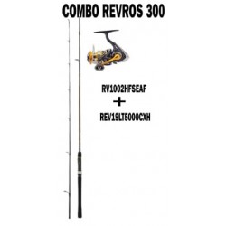 Daiwa Combo 300 Revros 1002 HFS + Revros LT 5000 CXH