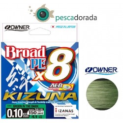 Owner Kizuna Broad PE X8 275m Color Verde Oscuro