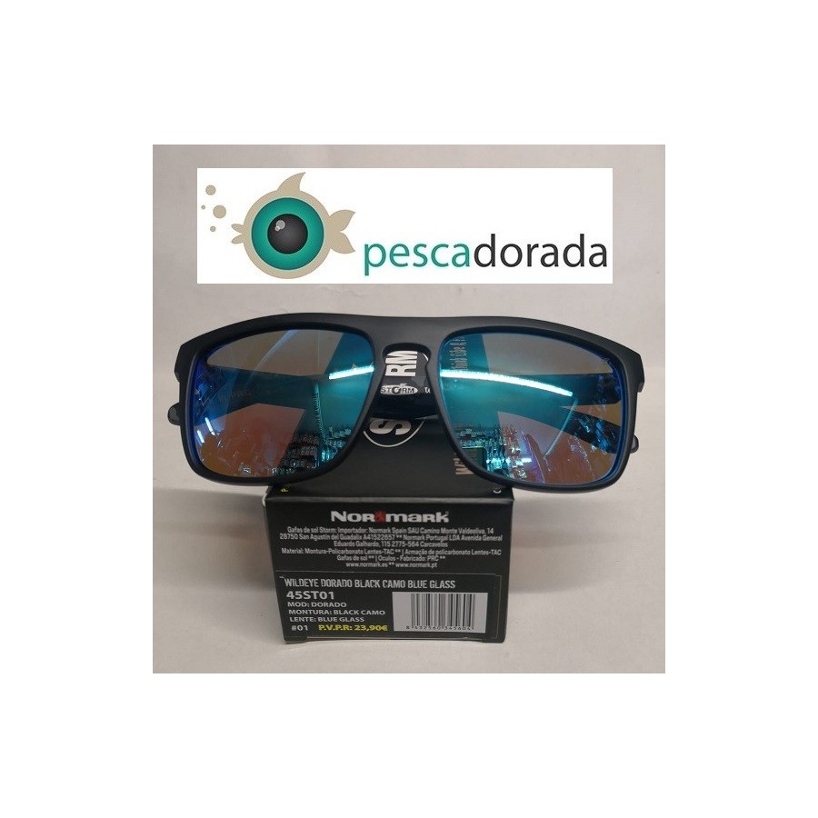 Gafas Storm WildEye Black Camo Blue Galss