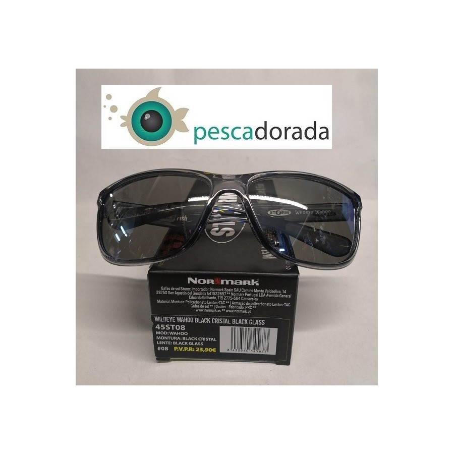 Gafas Storm WildEye Wahoo Black Cristal Black Glass