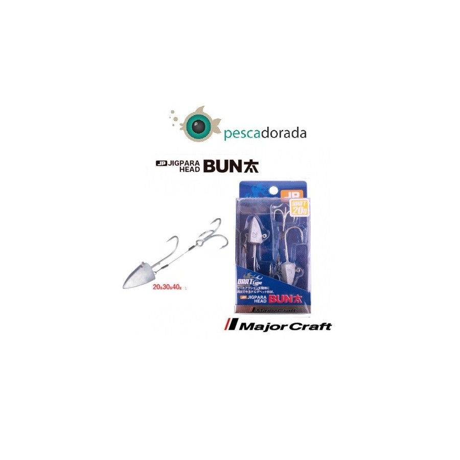 Major Craft Jigpara Head Bun Dart Type 20gr