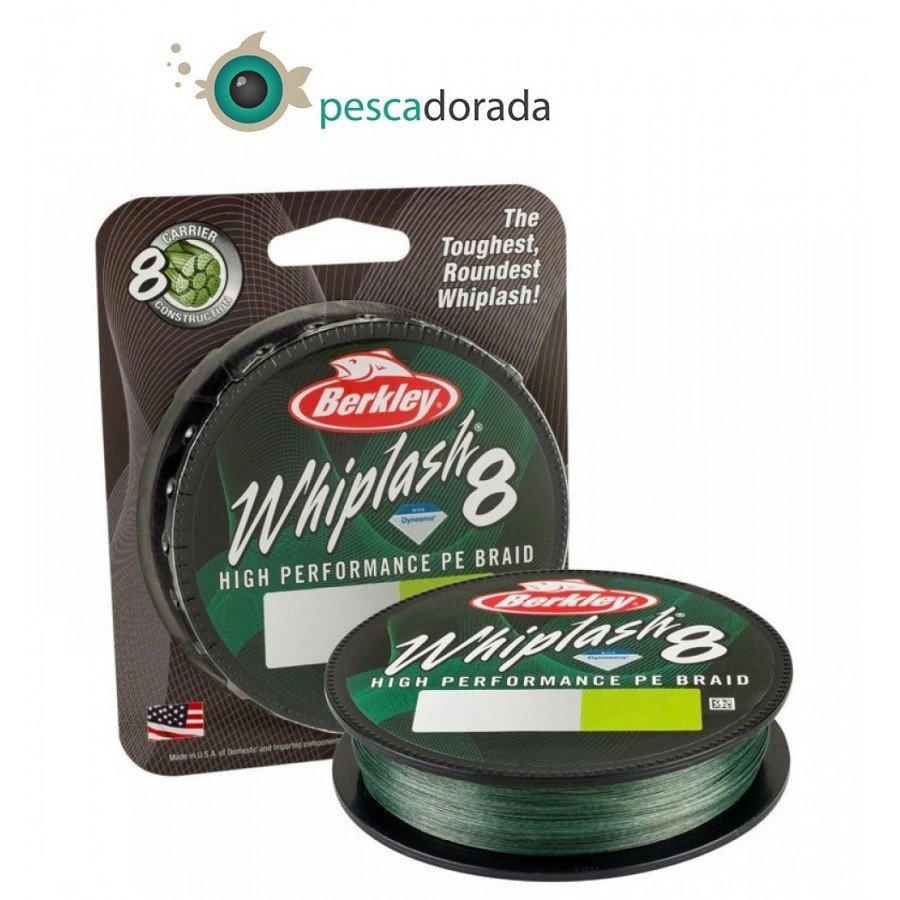 Trenzado Berkley Whiplash 8 Moss Green 300m