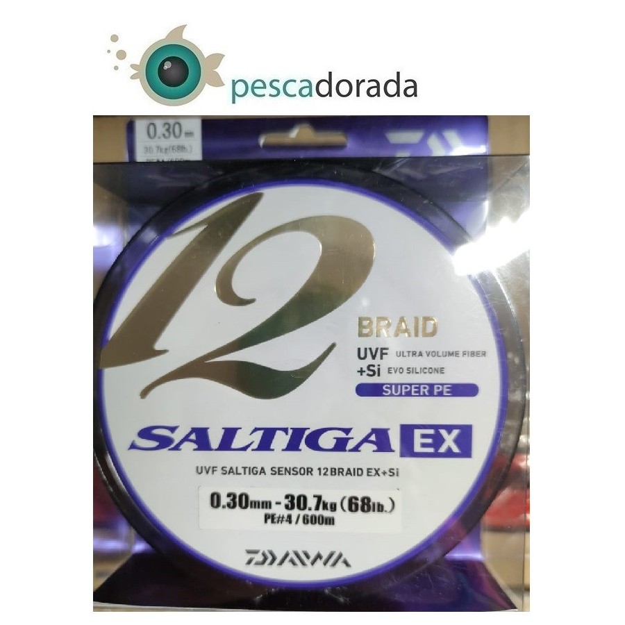 Trenzado Daiwa Saltiga 12 Braid EX 600m