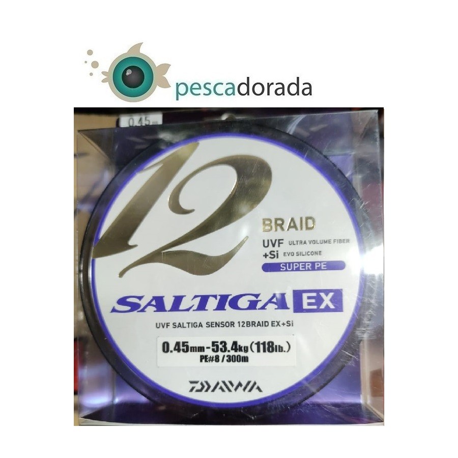 Trenzado Daiwa Saltiga 12 Braid EX 300m