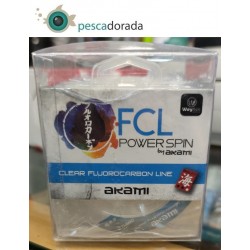 Akami FCL Power Spin Clear Fluorocarbon Line