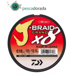 Hilo Trenzado J-Braid Grand X8 Multicolor 1650m