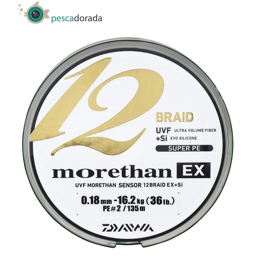 Trenzado Daiwa Morethan 12Braid EX 135m